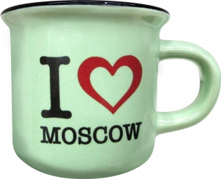 купить Мини-кружка Москва "I love Moscow"