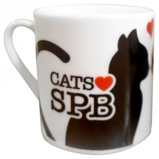 купить Мини-кружка "CATS LOVE SPB"