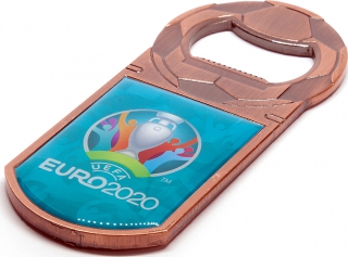 купить Открывалка металлическая 9 см "Эмблема UEFA"