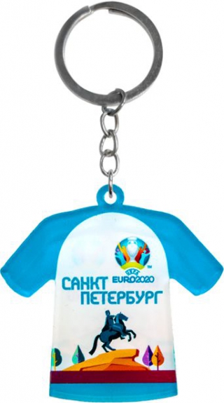 купить Брелок "Эмблема UEFA EURO 2020. Санкт-Петербург"