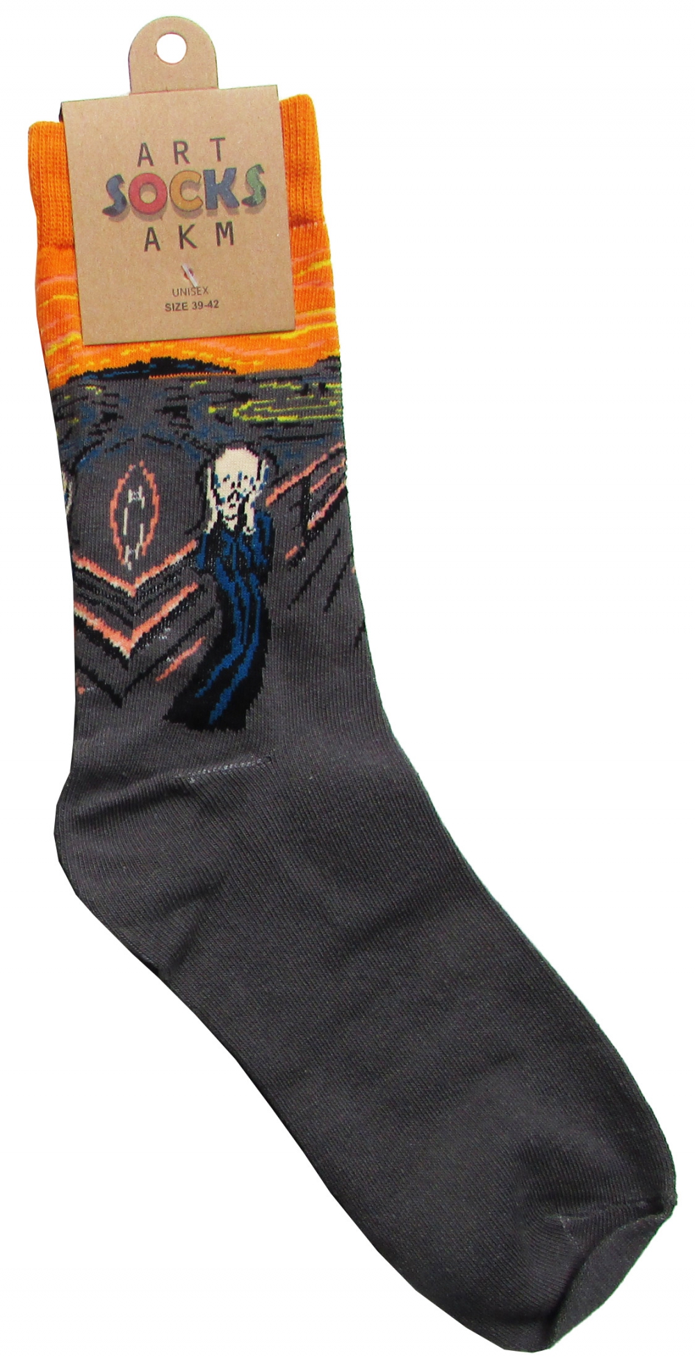 Носки трикотажные, цвет серый "Крик", размер 39-42