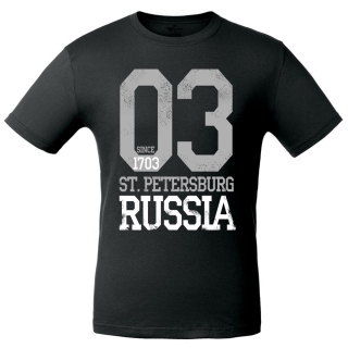 купить Футболка односторонняя "Санкт-Петербург" размер S