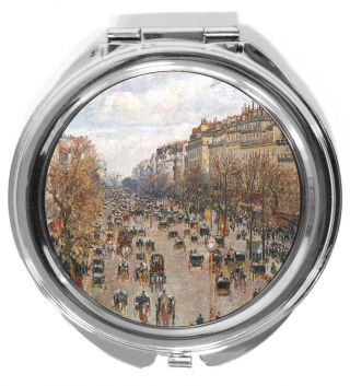 купить Зеркало "Бульвар Монмартр в Париже" (Камиль Писсаро)